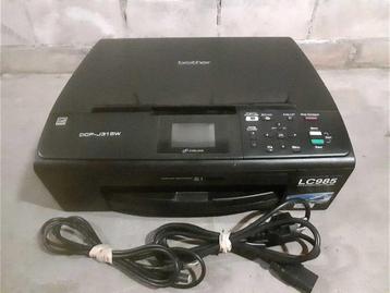 GRATIS: Brother DCP-J315W inkjet printer van 1e eigenaar b0 beschikbaar voor biedingen