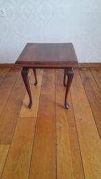 Houten bijzettafel 45x45x46 cm, Minder dan 55 cm, Gebruikt, Vierkant, Hout