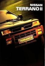 brochure nissan terrano II, Gelezen, Nissan, Ophalen of Verzenden