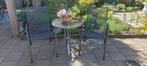 Leuke (bistro)set, Tuin en Terras, Ophalen, Gebruikt, Overige materialen, 2 zitplaatsen