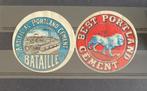 Sluitzegels Portland Cement, Postzegels en Munten, Verzenden, T/m 1940, Gestempeld