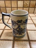 Delfts Blauw Handgeschilderd Bierpul Made in Holland, Antiek en Kunst, Antiek | Keramiek en Aardewerk, Ophalen of Verzenden