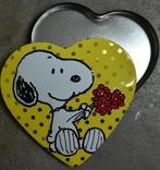 Snoopy hart bewaar blik Charley Brown valentijn trommel, Verzamelen, Overige merken, Koek(jes), Ophalen of Verzenden, Zo goed als nieuw