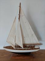 Modelzeilboot 62x46 cm, Hobby en Vrije tijd, Modelbouw | Boten en Schepen, Ophalen, Gebruikt, Overige merken