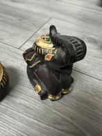 Houten Olifanten Beeldjes - Set van 3, Antiek en Kunst, Ophalen