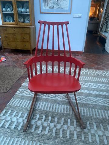 Kartell Comeback Schommelstoel Rood beschikbaar voor biedingen