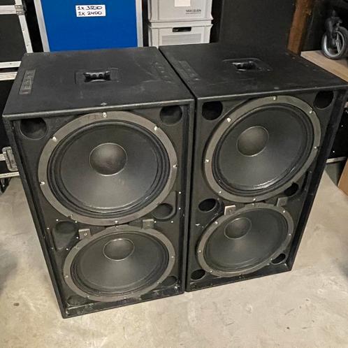 Electro Voice RX218S subs in nette staat met RCF 18P300, Audio, Tv en Foto, Luidsprekers, Gebruikt, Subwoofer, Ophalen