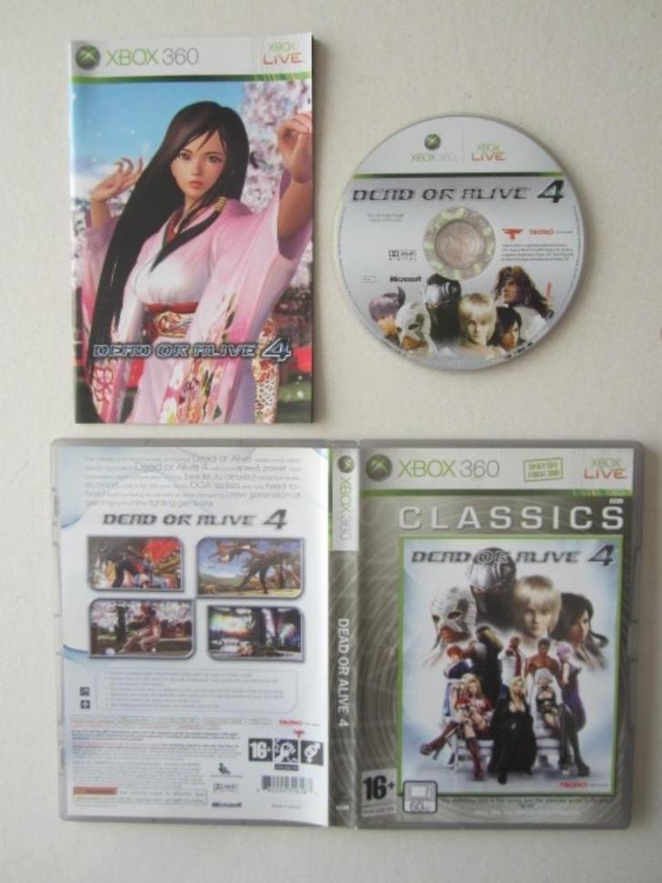 Dead or Alive Xbox 360, Spelcomputers en Games, Games | Xbox 360, Zo goed als nieuw, Vechten, 2 spelers, Vanaf 16 jaar, Ophalen of Verzenden
