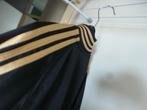 stoer ADIDAS jack zwart / goud L / 42 -GRATIS zend, Verzenden, Maat 42/44 (L), Zwart, Fitness of Aerobics