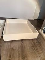 IKEA Vardö bedlade - 70x65x18 cm op wieltjes, Ophalen, Gebruikt, Wit, 190 cm of minder