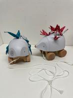 Houten trekfiguur Egel en Walvis, Ophalen of Verzenden, Nieuw, Duw- of Trekspeelgoed