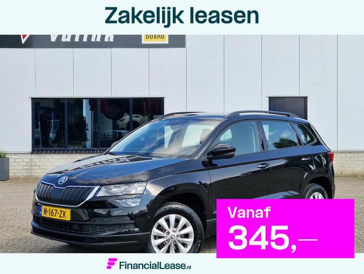 Skoda Karoq 1.5 TSI AUTOMAAT Business Edition TREKHAAK ECC, Auto's, Skoda, Bedrijf, Lease, Financial lease, Karoq, ABS, Airbags