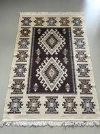 Vloerkleed dubbelzijdig 180x120, 100 tot 150 cm, Retro/Abstract, Ophalen of Verzenden, Zo goed als nieuw