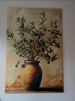 canvas, olijfboom in pot, 100x150, Ophalen