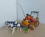 Playmobil 4286 Wagen met 2 paarden, Ophalen of Verzenden