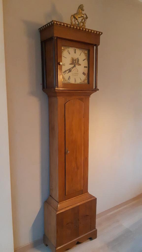 Antieke Engelse eiken staande klok, Antiek en Kunst, Antiek | Klokken, Ophalen