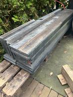 5 Opsluitbanden Antraciet 5x15x100cm + 4 Halve, Tuin en Terras, Tegels en Klinkers, Ophalen, Gebruikt, Overige typen, Minder dan 5 m²