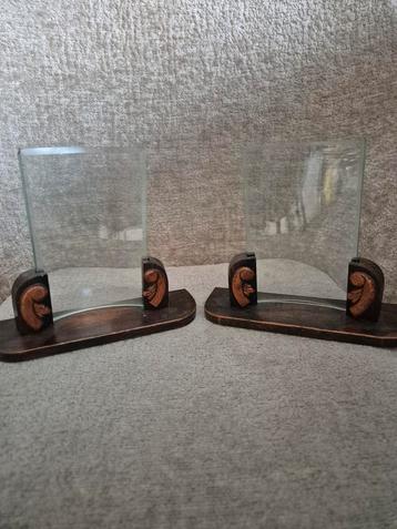 Antieke fotolijstjes (2 stuks) beschikbaar voor biedingen