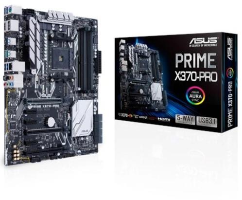 Motherload™ - Asus Prime X370-Pro Socket AM4 ATX, Computers en Software, Moederborden, Zo goed als nieuw, AMD, DDR4, Ophalen of Verzenden