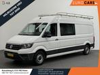 Volkswagen Crafter 35 2.0 TDI L4H3 Dubbele Cabine Automaat N, Auto's, Stof, Gebruikt, Zwart, 4 cilinders