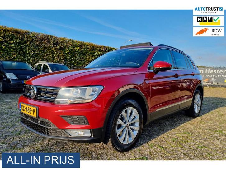Volkswagen Tiguan 1.4 TSI ACT 150PK PANODAK ZEER COMPL, Auto's, Volkswagen, Bedrijf, Te koop, Tiguan, ABS, Adaptive Cruise Control