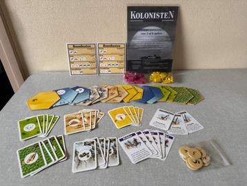 NIEUWSTAAT kolonisten van Catan 5 - 6 ROZE en GELE stukken  beschikbaar voor biedingen