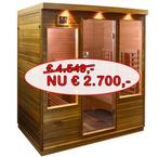 Health-Wave SC9004 Infraroodsauna, aanbieding!, Ophalen, Nieuw, Infrarood, Complete sauna