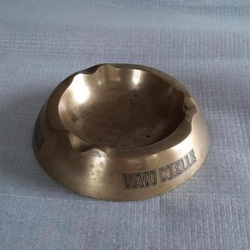 Vintage, kleine asbak koper / messing Van Nelle beschikbaar voor biedingen