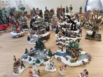 Kerstdorp met huisjes, accessoire en veel extras, Diversen, Kerst, Ophalen, Zo goed als nieuw