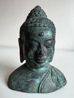 Vintage Brons Budha Boedha Beeld Jaren 50, Ophalen of Verzenden, Brons