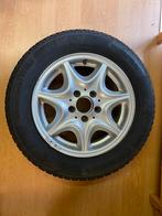 4 lichtmetalen wielen met winterbanden voor MB C-klaase W203, Auto-onderdelen, Banden en Velgen, Ophalen, Gebruikt, 15 inch, Banden en Velgen