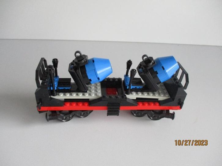 9v LEGO ROOD/ZWART 4565 Goederenwagon in perfecte staat!!, Kinderen en Baby's, Speelgoed | Duplo en Lego, Zo goed als nieuw, Lego