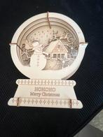 Houten kerst ornament, Ophalen