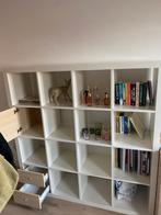 Kallax kast 4x4 met lades en deurtje, Huis en Inrichting, Kasten | Boekenkasten, Ophalen of Verzenden