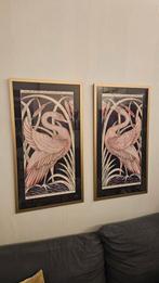 Zwanen William en Morris stijl Print set, Antiek en Kunst, Kunst | Schilderijen | Abstract, Ophalen
