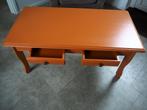 Brocante salontafel in nieuwe kleur, Huis en Inrichting, Tafels | Salontafels, Ophalen, 50 tot 75 cm, Zo goed als nieuw, Rechthoekig