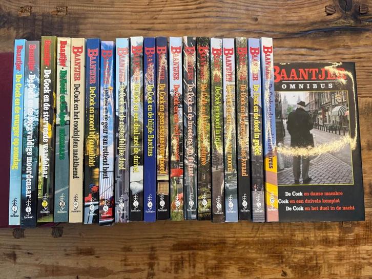 Baantjer pockets serie, Boeken, Detectives, Gelezen, Ophalen of Verzenden