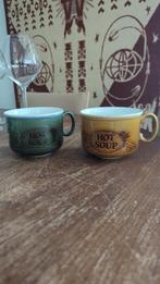 Twee leuke soepkommen, Ophalen, Gebruikt, Kom(men), Overige stijlen