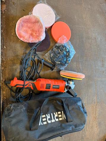 Poetsmachine Vertrex 1200W + accessoires beschikbaar voor biedingen