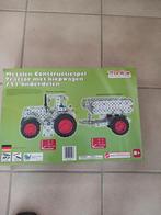 Metalen constructiespel, tractor met kiepwagen., Ophalen of Verzenden, Nieuw