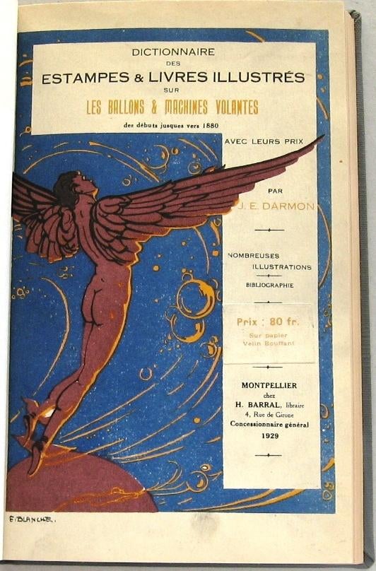 Ballons & Machines Volantes 1929 Darmon Luchtvaart #383/1112, Ophalen of Verzenden