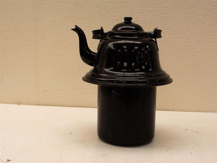 emaille insteekketel 30146, Huis en Inrichting, Keuken | Servies, Gebruikt, Bord(en), Overige stijlen, Overige materialen, Ophalen of Verzenden
