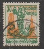 Danzig 90 met Ohra stempel., Postzegels en Munten, Postzegels | Europa | Duitsland, Verzenden, Overige periodes, Gestempeld