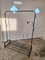 Kledingrek met schoenenopslag, Huis en Inrichting, 100 tot 150 cm, Nieuw, Ophalen of Verzenden, Metaal