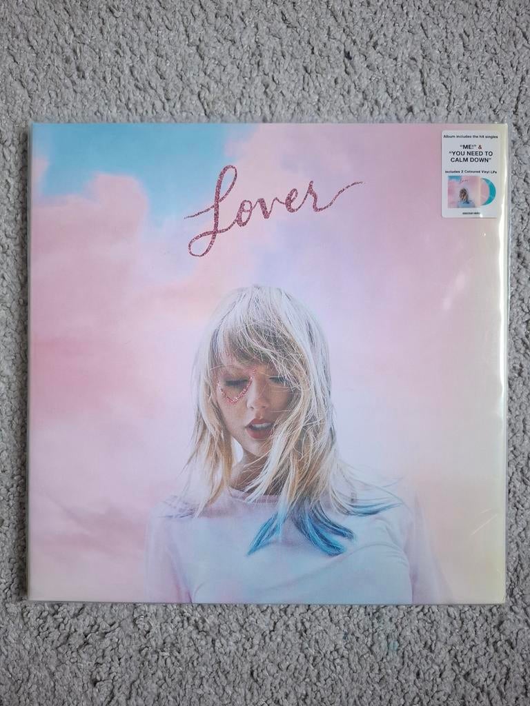 Lover vinyl, Cd's en Dvd's, Vinyl | Pop, Ophalen of Verzenden, 2000 tot heden, Zo goed als nieuw, 12 inch