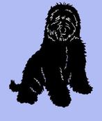 NIEUW vetbed labradoodle roze/blauw anti-slip 100x75/150x100, Dieren en Toebehoren, Ophalen of Verzenden, Nieuw