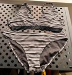 Zwart wit gestreepte bikini maat L van de Hema, Kleding | Dames, Badmode en Zwemkleding, Overige kleuren, Ophalen of Verzenden