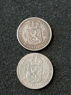 Halve guldens 1907-1908, Postzegels en Munten, Munten | Nederland, ½ gulden, Setje, Zilver, Ophalen of Verzenden