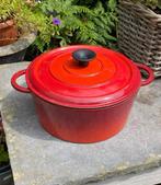 Vintage Gietijzeren Braadpan uit frankrijk , jaren 70, Huis en Inrichting, Kookpan of Snelkookpan, Gebruikt, Ophalen of Verzenden
