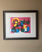 Originele zeefdruk Karel Appel (1969) – gesigneerd 27/100, Antiek en Kunst, Ophalen of Verzenden